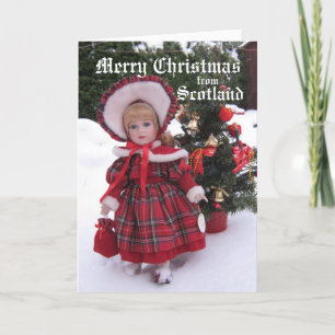 Cartes Pour Fêtes Annuelles Joyeux Noël d'Ecosse ...