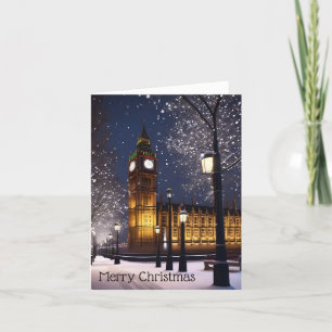 Cartes Pour Fêtes Annuelles Joyeux Noël depuis Londres