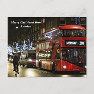 Cartes Pour Fêtes Annuelles Joyeux Noël depuis Londres