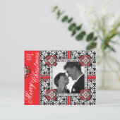 Cartes Pour Fêtes Annuelles Joyeux Noël des mauvaises herbes (Debout devant)