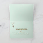 Cartes Pour Fêtes Annuelles Joyeux Noël Diagonal Grille de voeux (Intérieur)