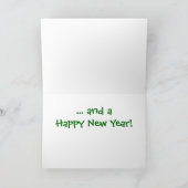 Cartes Pour Fêtes Annuelles Joyeux Noël Docteur (Intérieur)