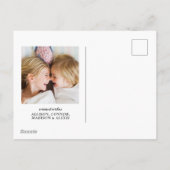 Cartes Pour Fêtes Annuelles Joyeux Noël doodle de vacances mignon (Dos)