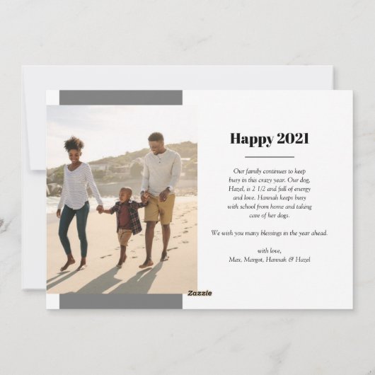 Cartes Pour Fêtes Annuelles Joyeux Noël d'or (Dos)