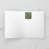 Cartes Pour Fêtes Annuelles Joyeux Noël du Canada, Cardinal Bird (Intérieur)