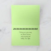 Cartes Pour Fêtes Annuelles Joyeux Noël du Kansas (Intérieur)