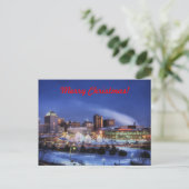 Cartes Pour Fêtes Annuelles Joyeux Noël Du Minnesota (Debout devant)