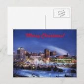 Cartes Pour Fêtes Annuelles Joyeux Noël Du Minnesota (Devant / Derrière)