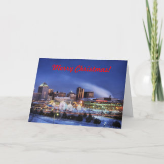 Cartes Pour Fêtes Annuelles Joyeux Noël du Minnesota
