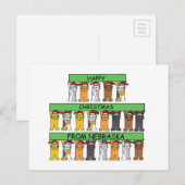 Cartes Pour Fêtes Annuelles Joyeux Noël du Nebraska (Devant / Derrière)