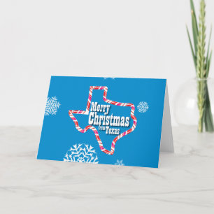 Cartes Pour Fêtes Annuelles Joyeux Noël du Texas