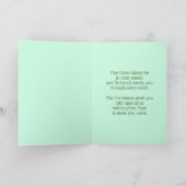 Cartes Pour Fêtes Annuelles Joyeux Noël d'un ami à un autre (Intérieur)