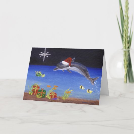 Cartes Pour Fêtes Annuelles Joyeux Noël éclatant (Devant)