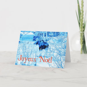 Cartes Pour Fêtes Annuelles Joyeux Noël - Élan urbain