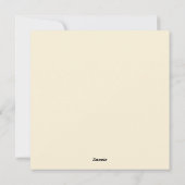 Cartes Pour Fêtes Annuelles Joyeux Noël Élégant Rustique Simple Typographie (Dos)