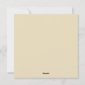 Cartes Pour Fêtes Annuelles Joyeux Noël Élégant Rustique Simple Typographie (Dos)