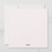 Cartes Pour Fêtes Annuelles Joyeux Noël en arc de cercle (Dos)