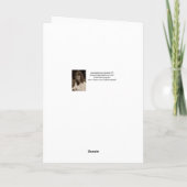 Cartes Pour Fêtes Annuelles Joyeux Noël en Arizona (Dos)