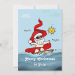 Cartes Pour Fêtes Annuelles Joyeux Noël En Juillet Surf Père Noël<br><div class="desc">Vous recherchez une façon fraîche et excitante d'express vos souhaits de vacances cette saison? Ne cherchez pas plus loin que notre Joyeux Noël en Juillet Père Noël Surfing Holiday Card! Cette carte intelligente et ludique capte l'esprit des vacances d'été et la marie harmonieusement avec les motifs de Noël classiques, créant...</div>