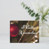 Cartes Pour Fêtes Annuelles Joyeux Noël! en ukrainien (Debout devant)