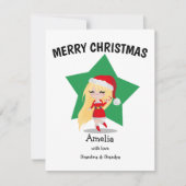 Cartes Pour Fêtes Annuelles Joyeux Noël | Enfants (Devant)