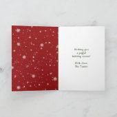 Cartes Pour Fêtes Annuelles Joyeux Noël estonien, Häid jõule, Custom (Intérieur)