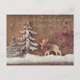 Cartes Pour Fêtes Annuelles Joyeux Noël et bonne année