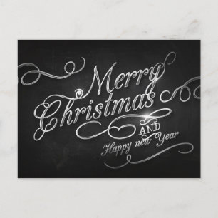 Cartes Pour Fêtes Annuelles Joyeux Noël et Bonne Année