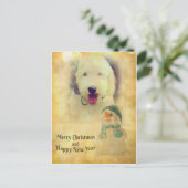 Cartes Pour Fêtes Annuelles Joyeux Noël et Bonne Année ! (Debout devant)