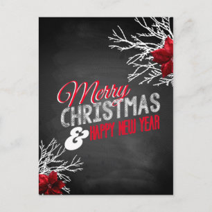 Cartes Pour Fêtes Annuelles Joyeux Noël et bonne année