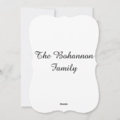 Cartes Pour Fêtes Annuelles Joyeux Noël et Bonne Année (Dos)