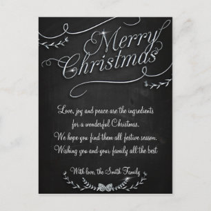 Cartes Pour Fêtes Annuelles Joyeux Noël et Bonne Année