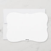 Cartes Pour Fêtes Annuelles joyeux Noël et bonne année (Dos)