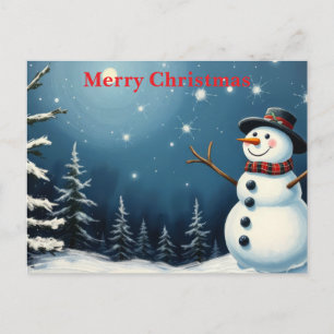 Cartes Pour Fêtes Annuelles Joyeux Noël et Bonne Année ☃️