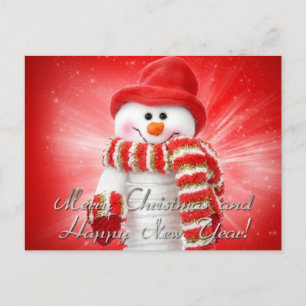 Cartes Pour Fêtes Annuelles joyeux noël et heureux nouvel an