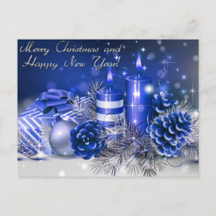 Cartes Pour Fêtes Annuelles joyeux noël et heureux nouvel an