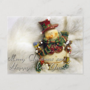 Cartes Pour Fêtes Annuelles joyeux noël et heureux nouvel an