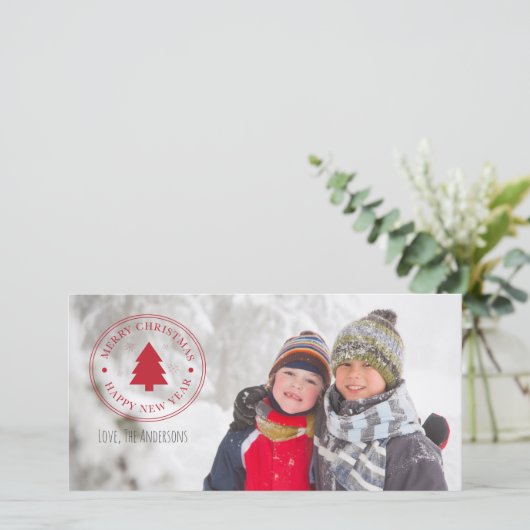 Cartes Pour Fêtes Annuelles Joyeux Noël et Joyeux Noël et Joyeux Noël (Debout devant)