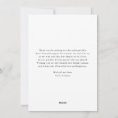 Cartes Pour Fêtes Annuelles Joyeux Noël et mariage photo Arche (Dos)