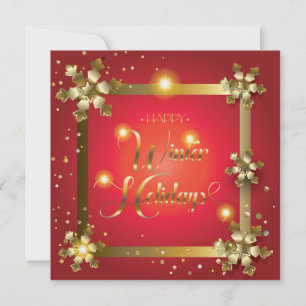 Cartes Pour Fêtes Annuelles Joyeux Noël et Nouvel An ! Bonnes fêtes d'hiver