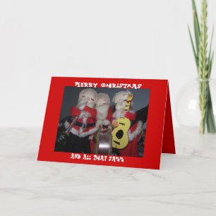 Cartes Pour Fêtes Annuelles Joyeux Noël, et tous ce jazz
