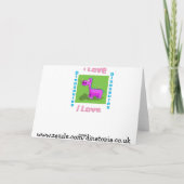 Cartes Pour Fêtes Annuelles joyeux Noël étape Son (Dos)