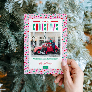 Cartes Pour Fêtes Annuelles Joyeux Noël festif pour photo 4