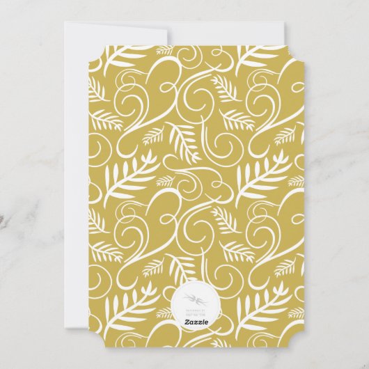 Cartes Pour Fêtes Annuelles Joyeux Noël Festive Foliage Déco Cadre Photo (Dos)