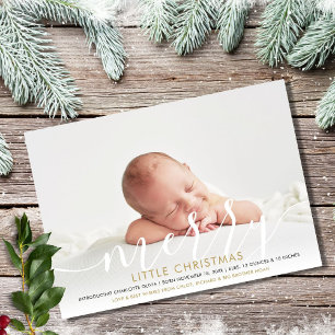 Cartes Pour Fêtes Annuelles Joyeux Noël Fête Nouveau bébé Photo