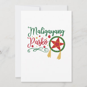 Cartes Pour Fêtes Annuelles Joyeux Noël Filipino Christmas Philippines