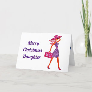 CARTES POUR FÊTES ANNUELLES JOYEUX NOËL ***FILLE***