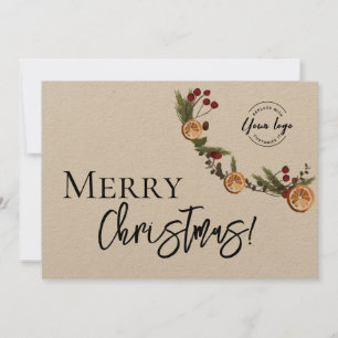 Cartes Pour Fêtes Annuelles Joyeux Noël Folithe logo d'entreprise