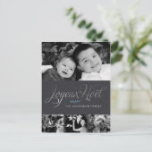 Cartes Pour Fêtes Annuelles Joyeux Noel Français Noël (Debout devant)