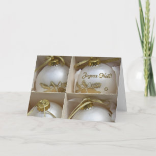 Cartes Pour Fêtes Annuelles Joyeux Noël French Christmas card